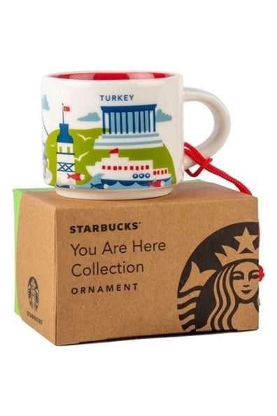 Starbucks Turkey Mug 2 oz 59ml ornament size gift